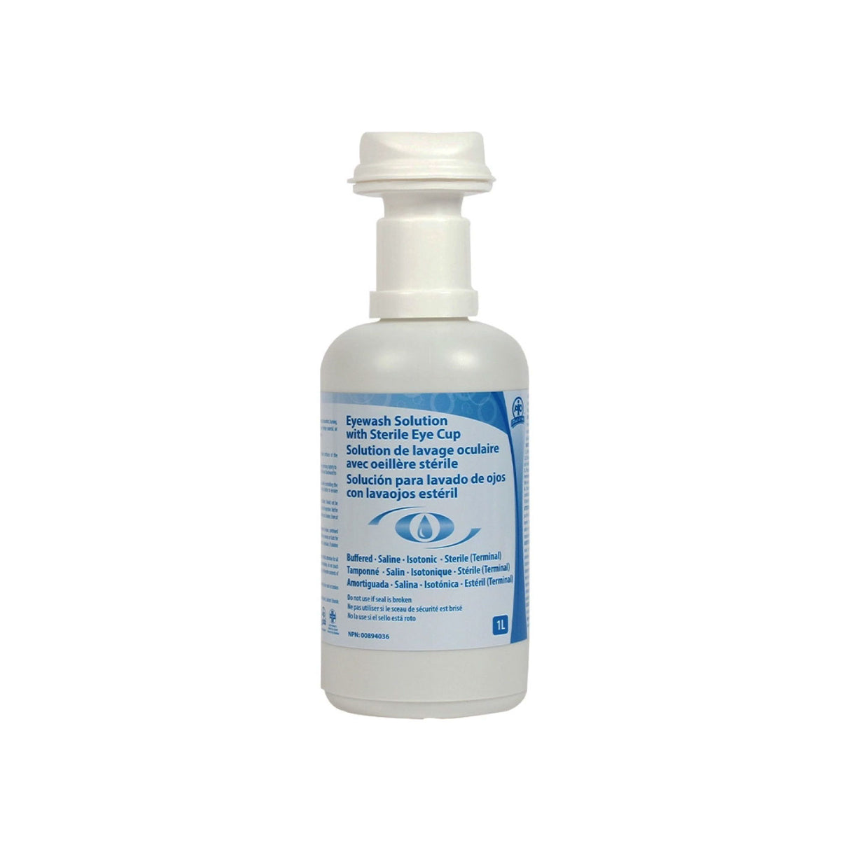 Eyewash Solution with Sterile Eye Cup